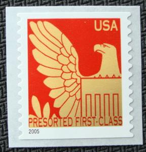 US #3800a MNH Coil Single, Eagle, SCV $.50 