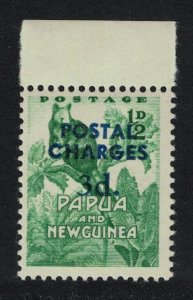 Papua NG Postage Due surch 'POSTAL CHARGES' 3d on ½d 1960 MNH SG#D3 MI#Porto 2