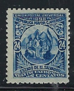 Salvador 185 MH 1898 issue (an2330)