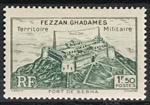 Libya Fezzan-Ghadames #1N4 MH CV$0.55