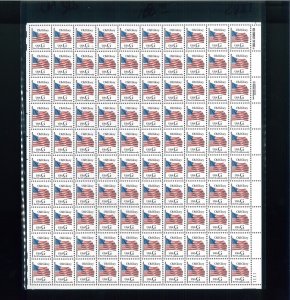 United States (32¢) G, BEP, Black G Flag Stamp #2881 MNH Full Sheet