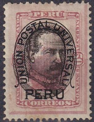 Peru #127 F-VF Unused CV $70.00 (A18331)