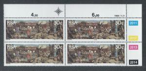 SOUTH AFRICA SC# 759 CONTROL B/4 VF/MNH 1988