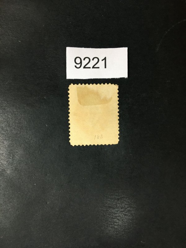 US STAMPS # 178 USED LOT #9221