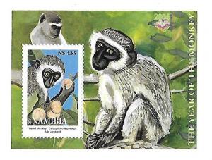 Namibia 2004 Vervet Monkey S/S MNH C1