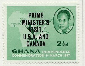 1958 GHANA 2 1/2d MH* Stamp A4P41F40134-