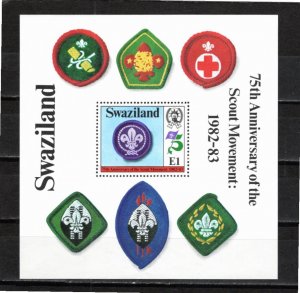 Swaziland 1982 MNH Sc 422 souvenir sheet