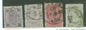 Austria #61-65 Used