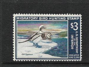 USA, RW34  MNH,  MIGRATORY BIRD HUNTING & CONSERVATION