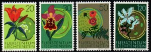 Liechtenstein # 466 - 469 MNH