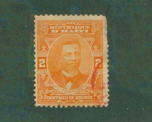Haiti 167 USED BIN $0.50