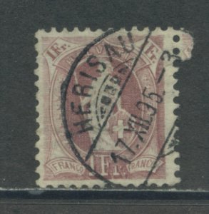 Switzerland 87a Used cgs (5