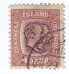 Iceland SC#81 Used Fine hr...Fill a nice spot!