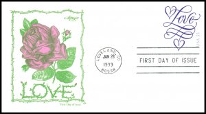 US U644 Love Artmaster U/A FDC