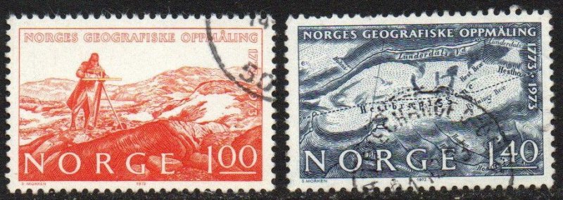 Norway Sc #629-630 Used