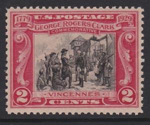 651 MNH Original Gum