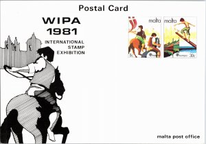 Malta, Worldwide Government Postal Card