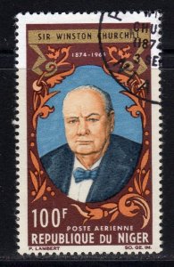 Niger 1965 Sc#C51 SIR WINSTON CHURCHILL Single USED