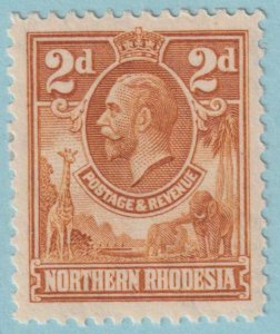 NORTHERN RHODESIA 4  MINT HINGED OG * NO FAULTS EXTRA FINE! - NSG