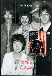 Somalia 2002  THE BEATLES  Souvenir Sheet (1)  Perforated MNH