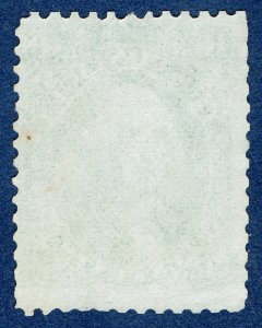[0947] 1861 Scott#68 used 10¢ green (Reperforated)