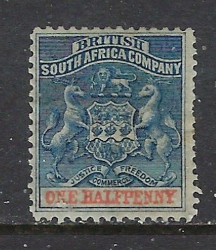 Rhodesia 3 MHH 1891 issue (ap7640)