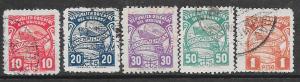  Uruguay #Q46-Q50 set complete (U) CV $2.10