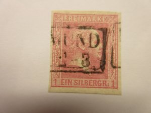 German States PRUSSIA Scott 11 USED Lot11 Cat $4