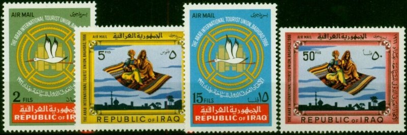 Iraq 1966 Air Set of 4 SG738-741 V.F MNH