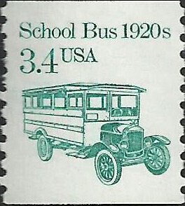 # 2123 MINT NEVER HINGED ( MNH ) SCHOOL BUS