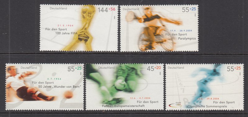 Germany B931-B935 MNH VF