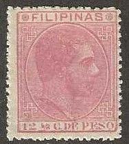 Philippines 86, mint, hinged.  1882.  (P26)