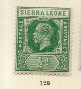 Sierra Leone 1920s Early Issue Fine Mint Hinged 1/2d. NW-159935