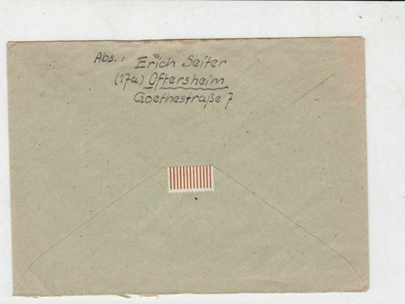 germany 1946 allied occupation stamps cover ref 18670