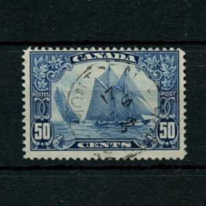 ?#158 BLUENOSE sock on nose cancel used Canada