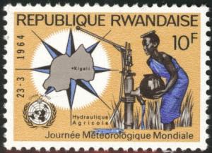 RWANDA Scott 54 MNH** stamp