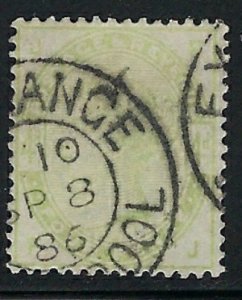 Great Britain 103 Used 1884 issue / faded colo (ap9974)