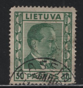 Lithuania 299 President Antanas Smetona 1937