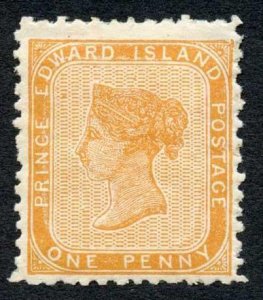 Prince Edward island SG21 Yellow-orange M/M Cat 250 pounds 