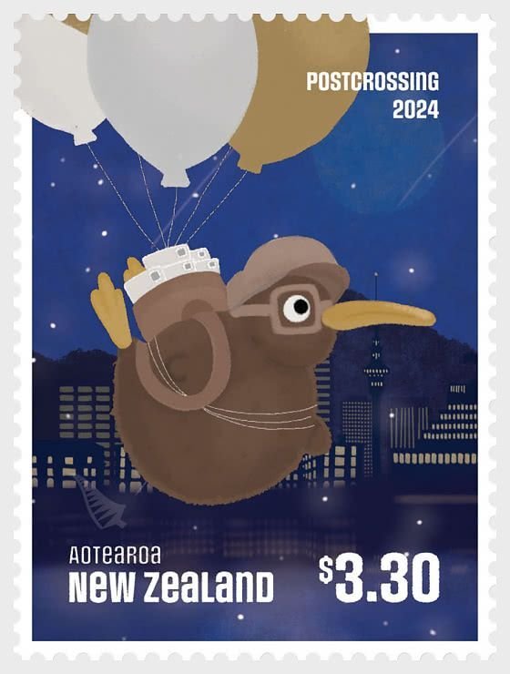New Zealand / Nieuw-Zeeland - Postfris/MNH - Postcrossing 2024
