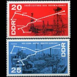 DDR 1966 - Scott# 871-2 Chemical Industry Set of 2 NH