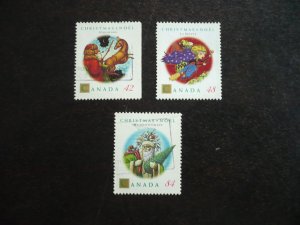 Stamps - Canada - Scott# 1452-1454 - Used Part Set of 3 Stamps