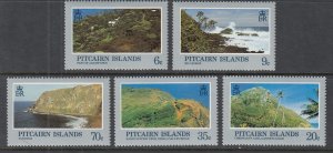 Pitcairn Islands 198-202 MNH VF