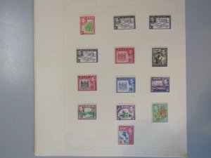 FIJI 1935-1963 Attractive collection of hinged mint sets  - 13715