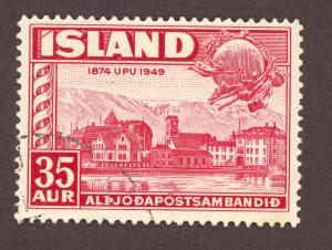 Iceland  SC# 254   Used