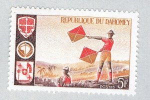 Dahomey Scouts red 5f (AP131311)