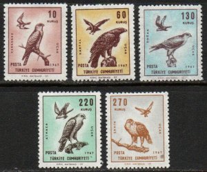 Turkey Sc #C44-C48 MNH