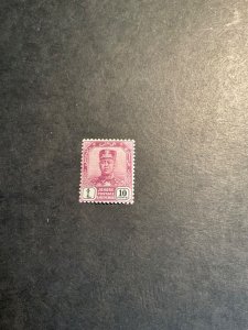 Stamps Malaya-Johore Scott #82 hinged