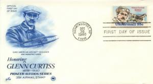 1980 Glenn Curtiss Aviation (Scott C100) POA Artcraft FDC