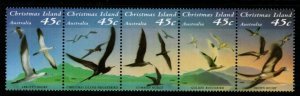 CHRISTMAS ISLAND SG372a 1993 SEABIRDS MNH